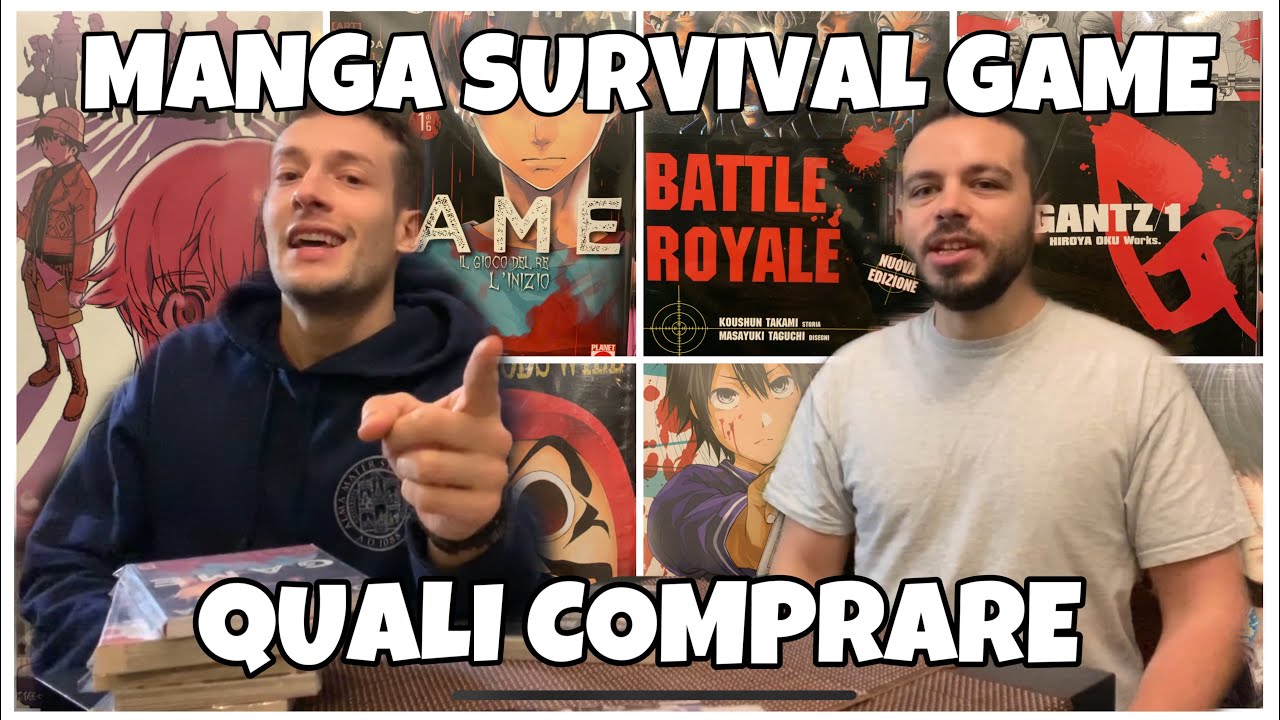 SURVIVAL GAME - Quali vi consigliamo | CONSIGLI MANGA