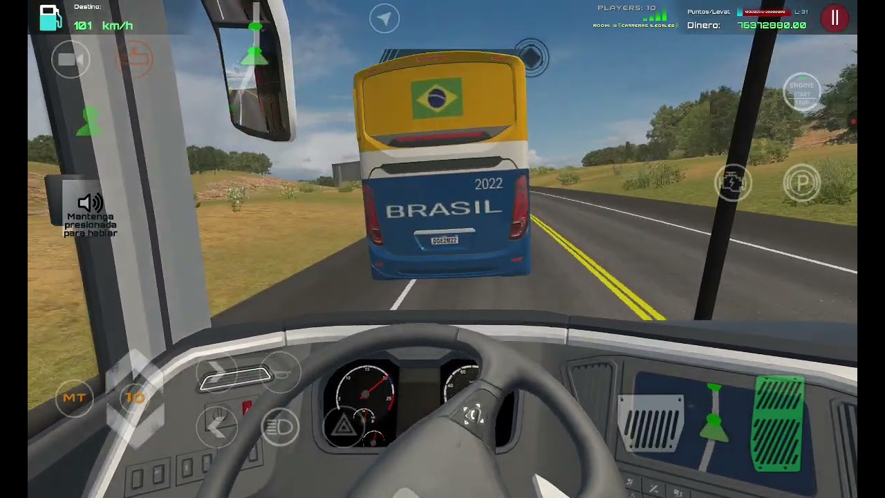 Carrera # 9: En buses Marco Polo G8. De Aracaju a El Salvador. Ganó Duel.