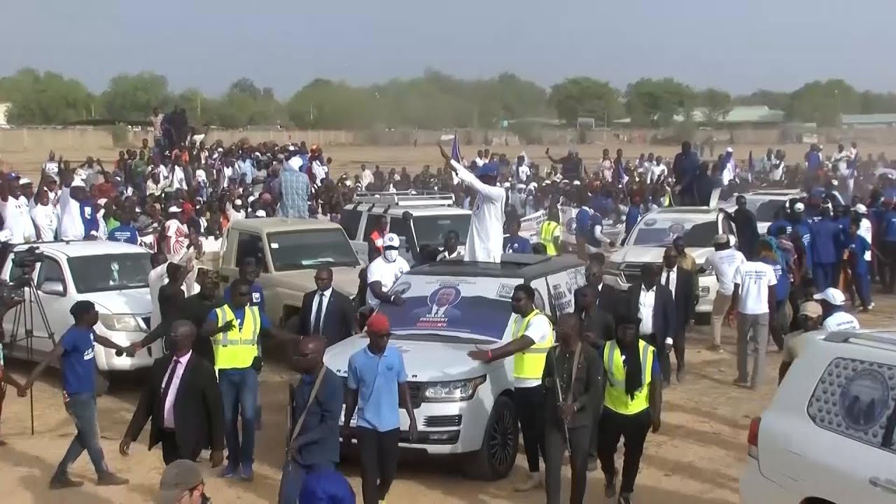 Main candidates in Chad's presidential election deliver final campaign message ahead of vote