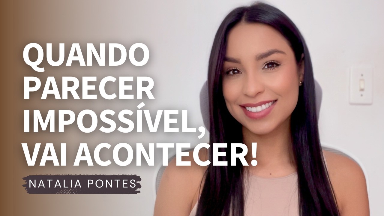 Parece o fim, mas é um novo começo! | Natalia Pontes