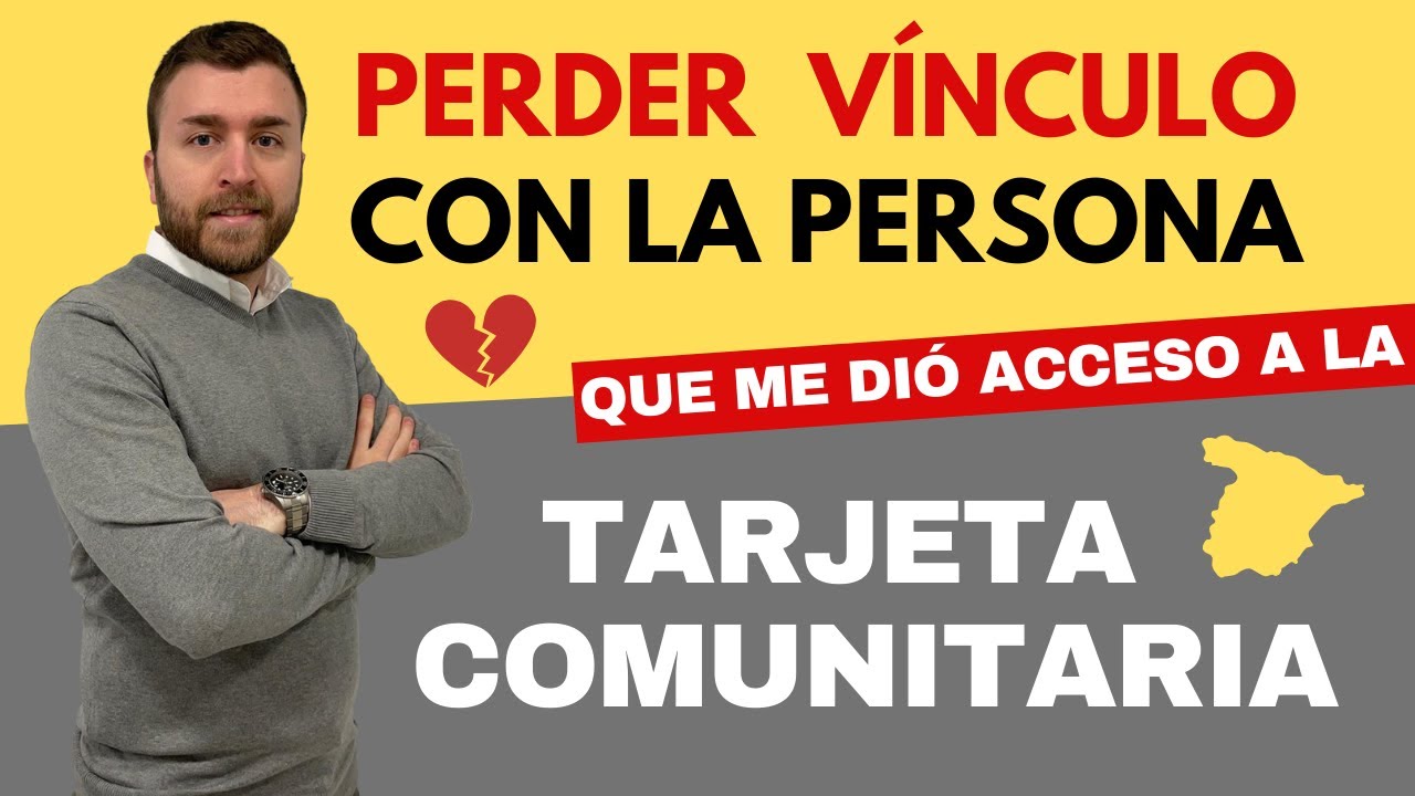 🔴¿Puedo PERDER la TARJETA COMUNITARIA si me DIVORCIO? 🟢[REQUISITOS para MANTENERLA] |