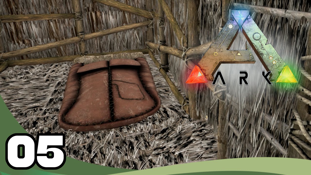 Let's Play ARK - Ep. 5: Sleeping Bag! | ARK: Survival Evolved Single-Player Gameplay