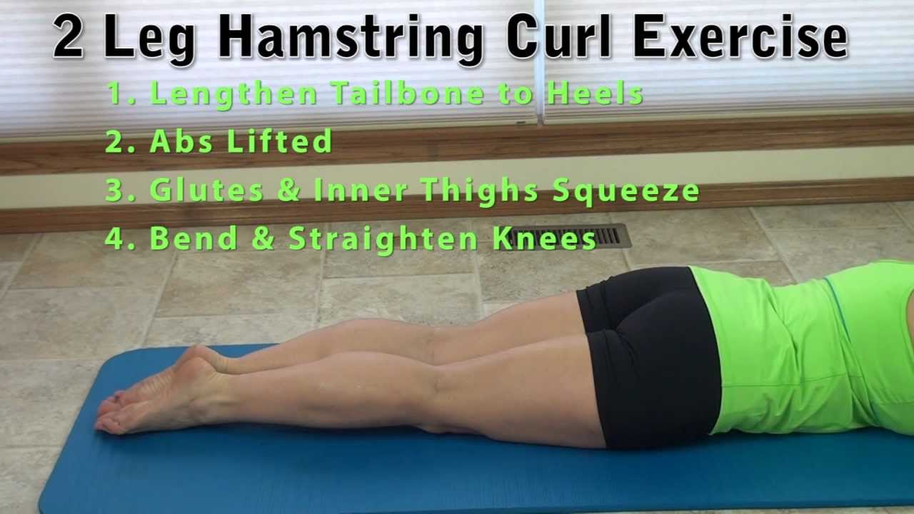 Knee Strengthening Exercise - 2 Leg Hamstring Curl