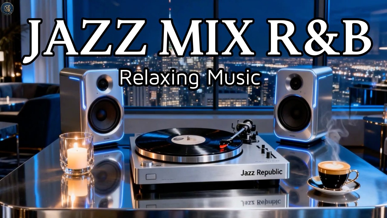 🔴 LIVE  Smooth Jazz & 90s R&B Instrumental 🎷 | Late Night Lounge for Relax, Work & Study
