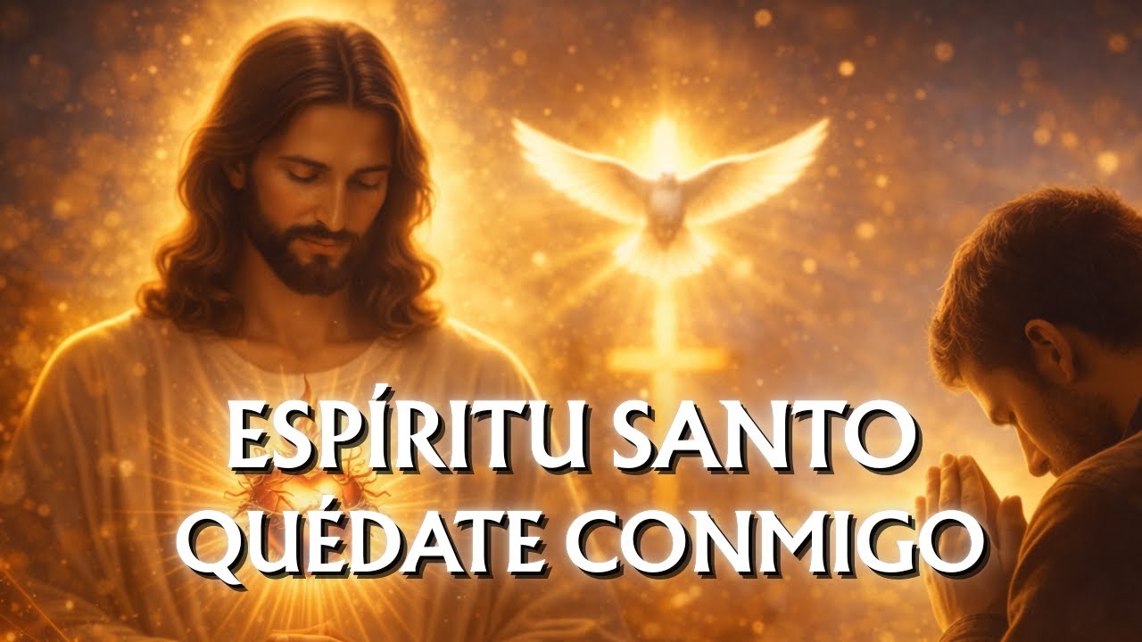 Espíritu Santo, Quédate Conmigo 🙏 Música católica para Bendecir el Día