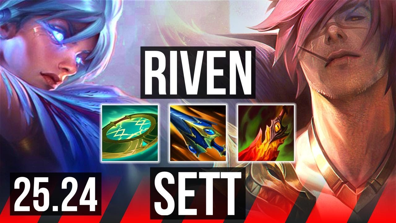 RIVEN vs SETT (TOP) | EUW Master | 25.24