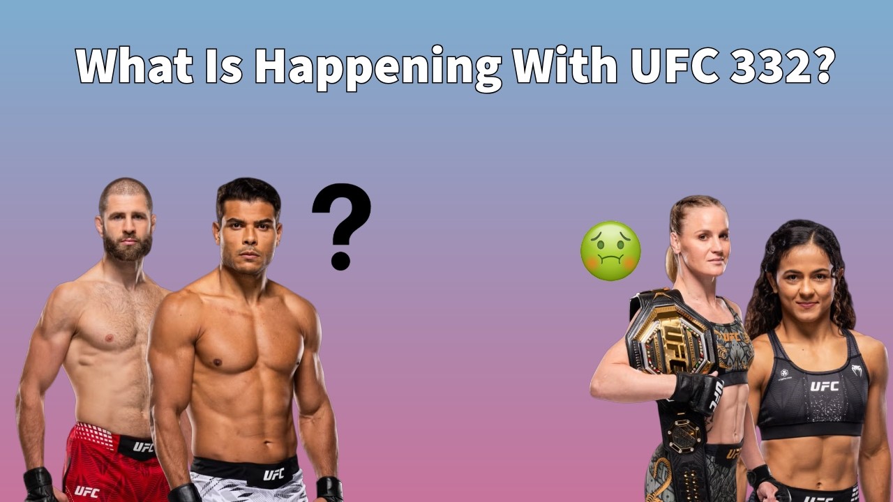 What Are The UFC Doing With UFC 332? Still No Announcements!