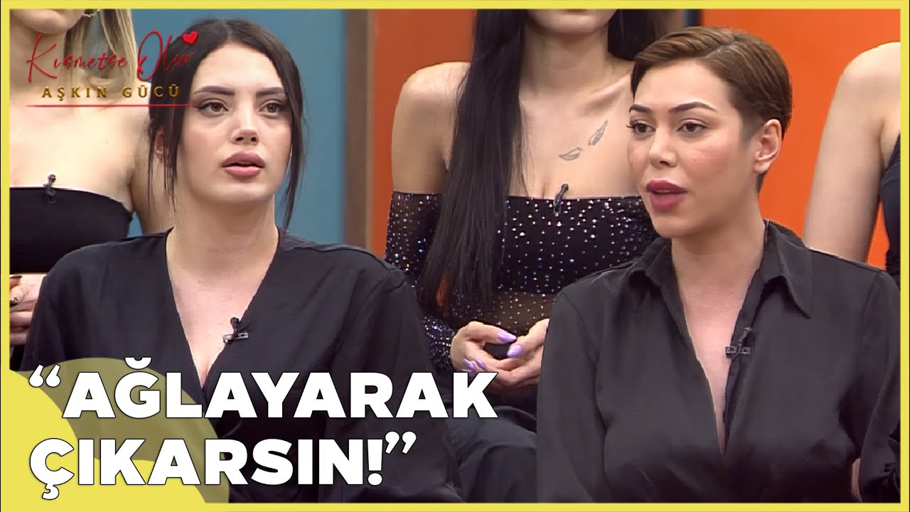 Elif ve Şeyda birbirine ağır konuşuyor. | Kısmetse Olur: Aşkın Gücü