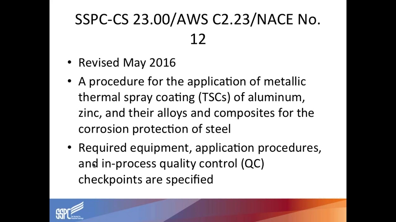 Inspection of Thermal Spray Coatings