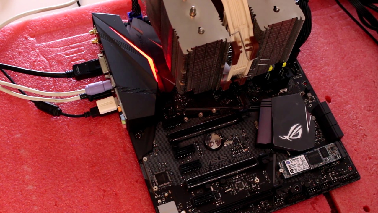 ASUS STRIX Z270E Gaming Aura effects