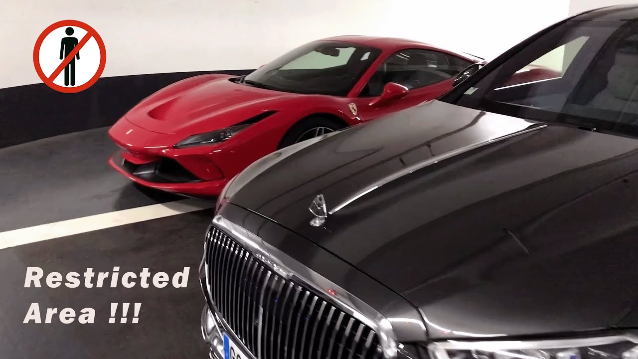 I Infiltrated A Private Parking Lot (Car Spotting In Paris)