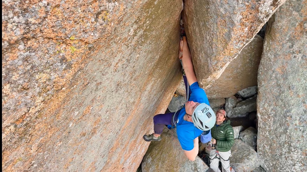 Отчаянная реальность 5.12b - горы Уичито, Оклахома