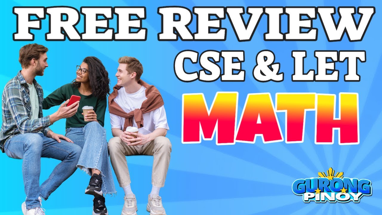 FREE MATH REVIEW for CSE and LET