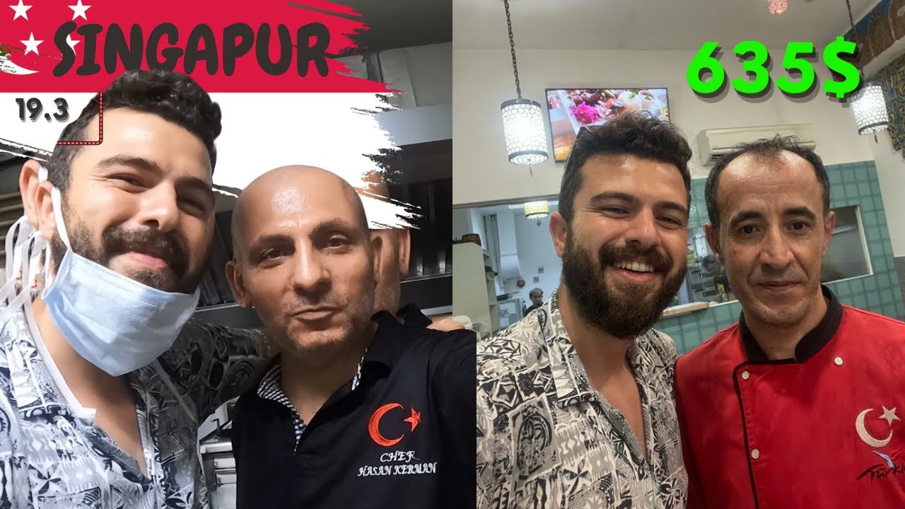 Singapur'daki T&Uuml;RK RESTORANLARI buldum | Yemek Ismarladılar! ~19.3
