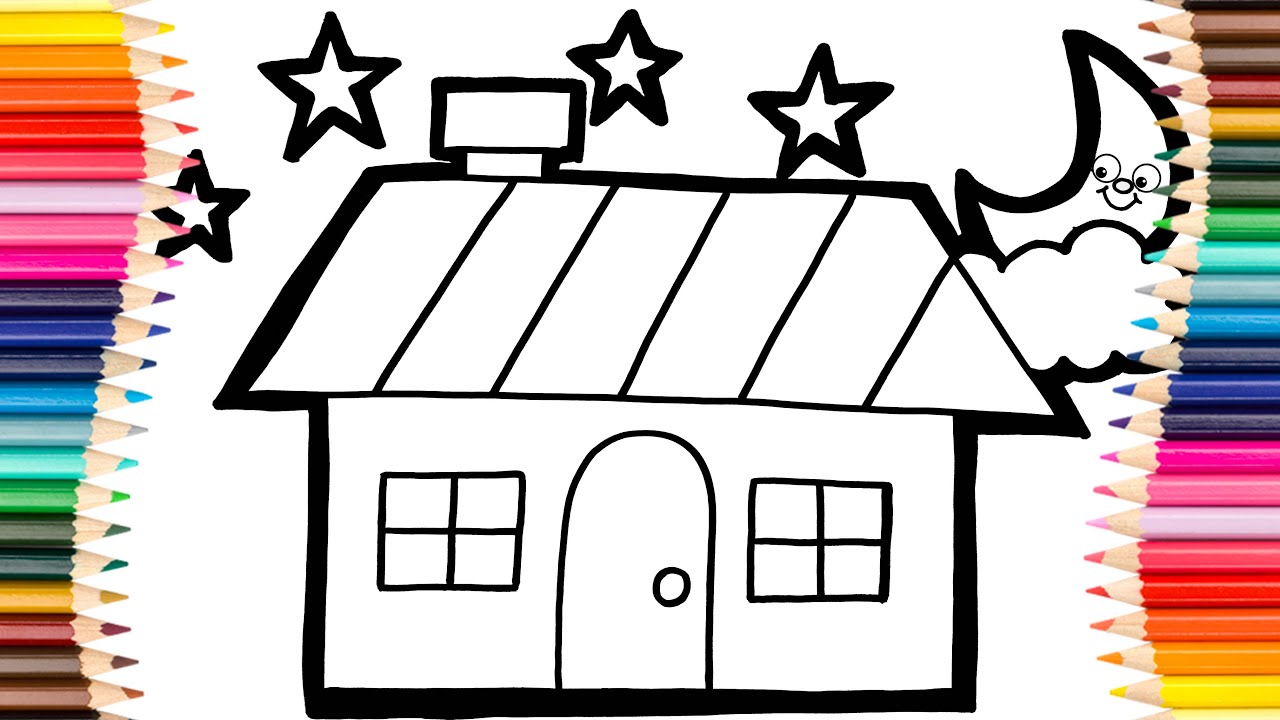 How to Draw a House Easy