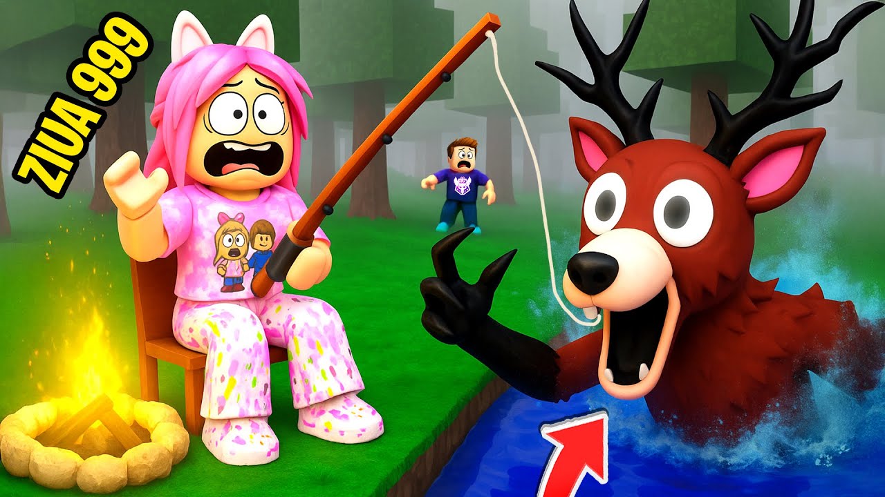 🎣🦌IL PESCUIM PE OMUL CAPRA 99 NOPTI IN PADURE🌲🪾