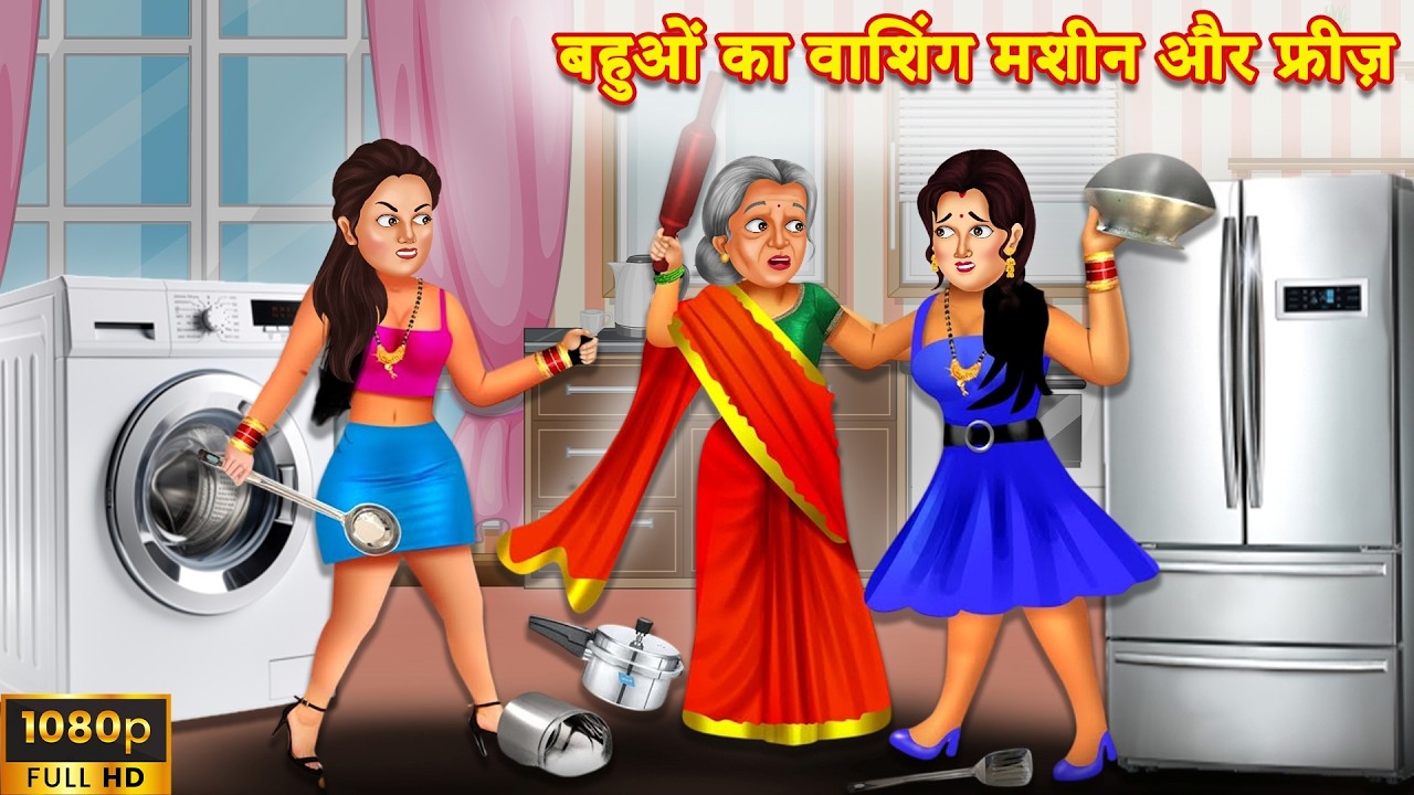 काली बहू की वाशिंग मशीन vs गोरी बहू का फ्रिज | Sasural Competition