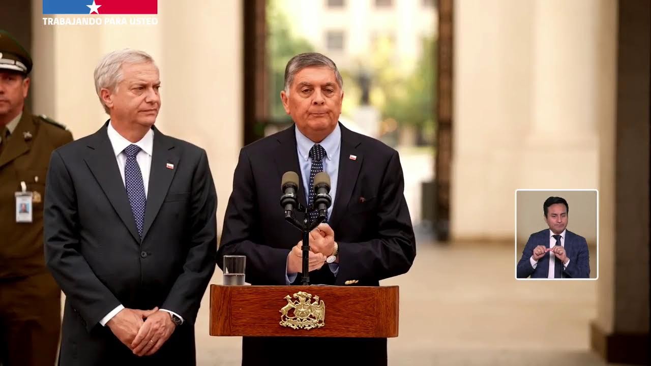 Presidente José Antonio Kast dirige al país por muerte del Carabinero