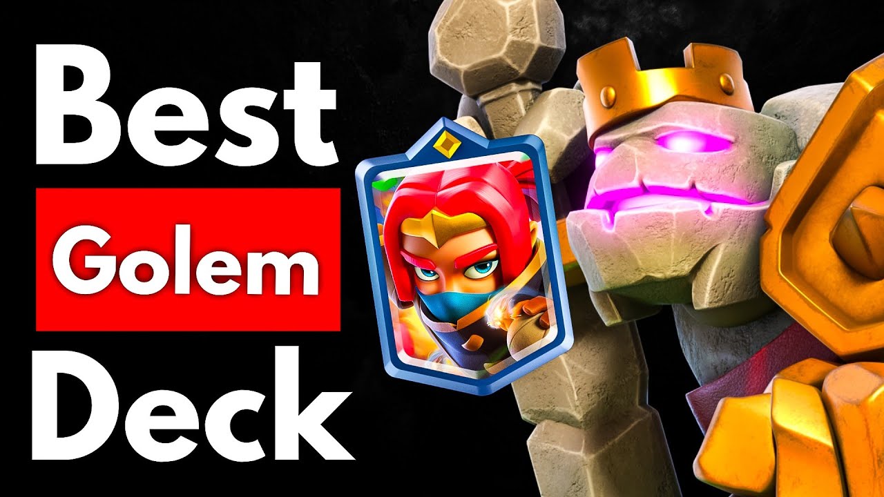 The ONLY Golem Deck That Works in Clash Royale