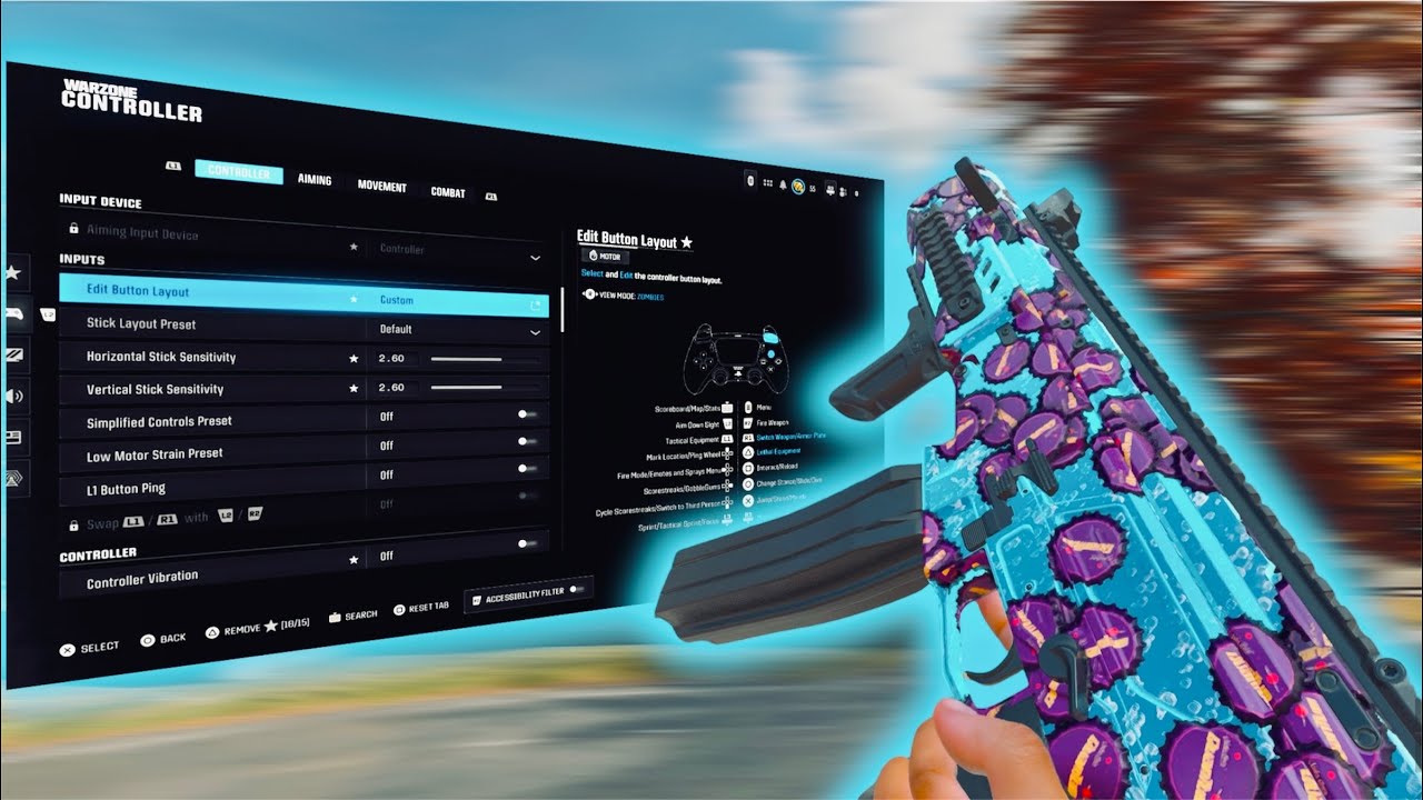 Smoothest YY Movement + *BEST* Console Settings For Warzone!🐐