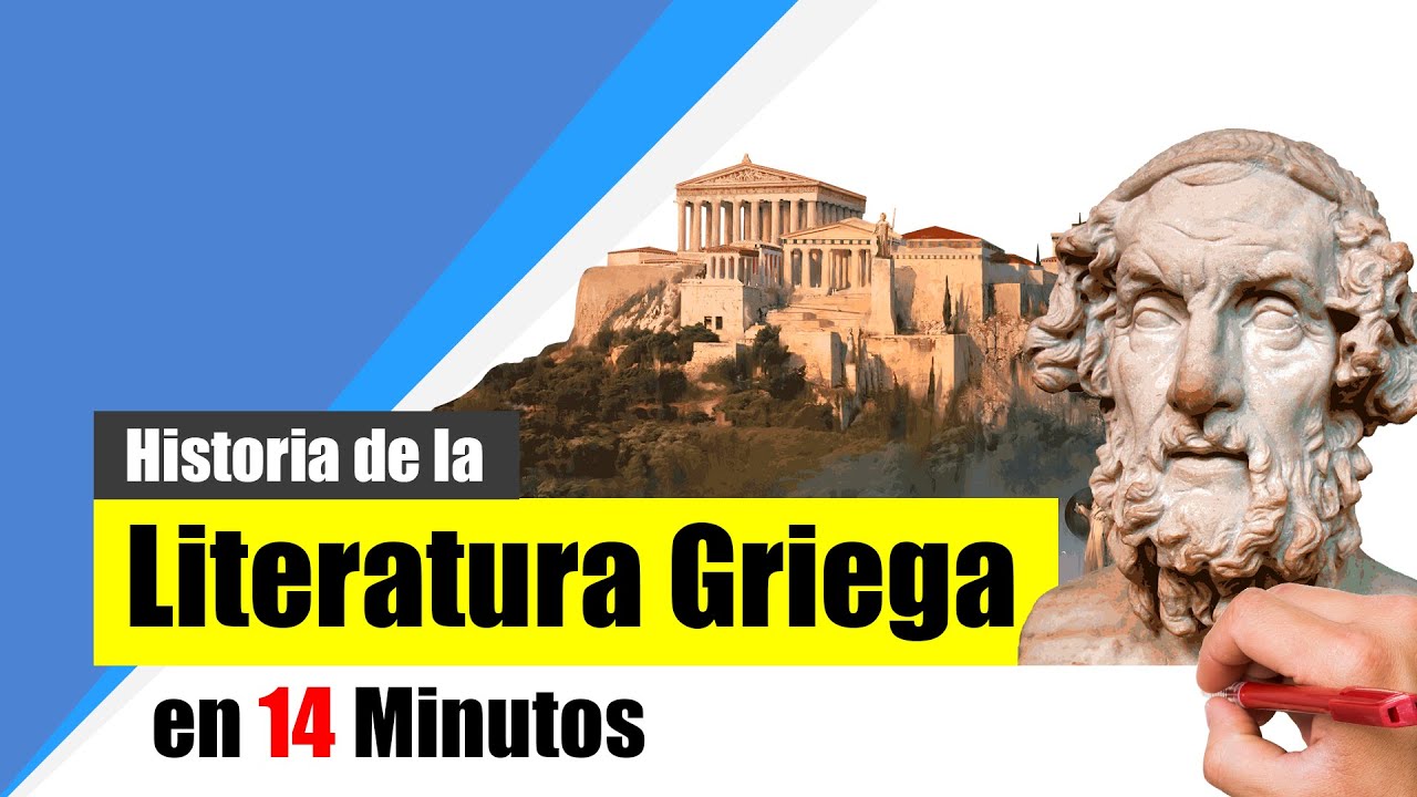 Historia de la LITERATURA GRIEGA - Resumen | Períodos, géneros, autores y legado.