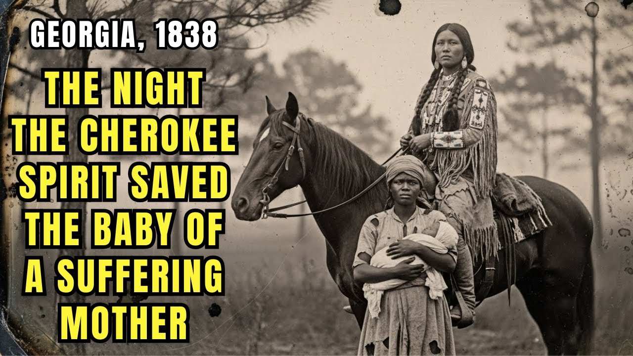 The Cherokee Woman Who Saved the Slave Baby From Hunters — The Shocking Secret of What She Did Next
