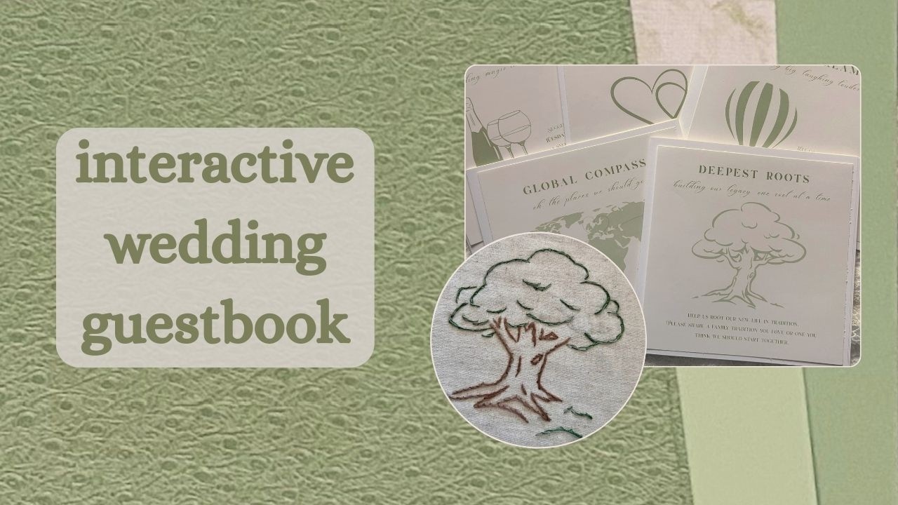 Creating An Heirloom Wedding GuestBook (Part 2) | A Love That Grows