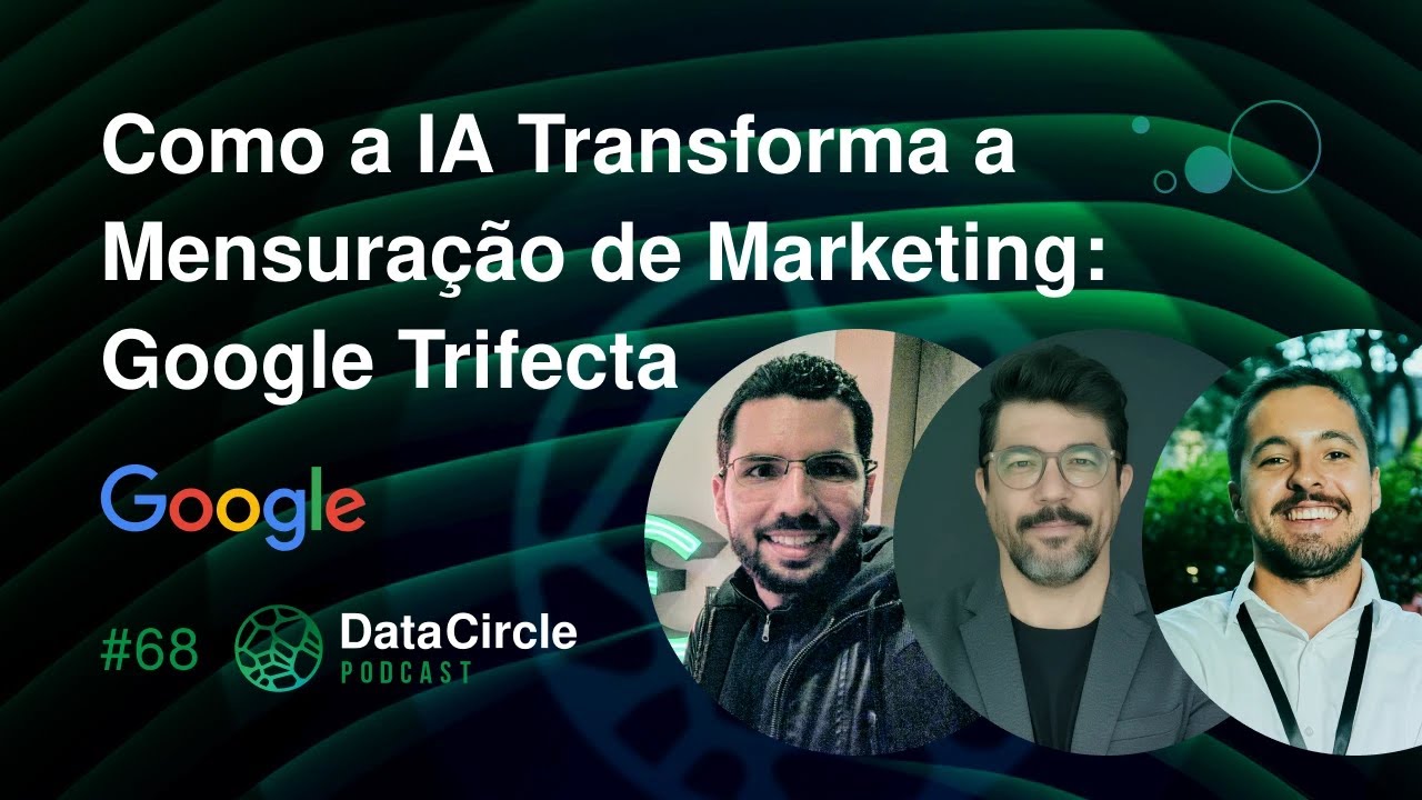 Como a IA Transforma a Mensuração de Marketing: Google Trifecta | Data Circle Podcast #68
