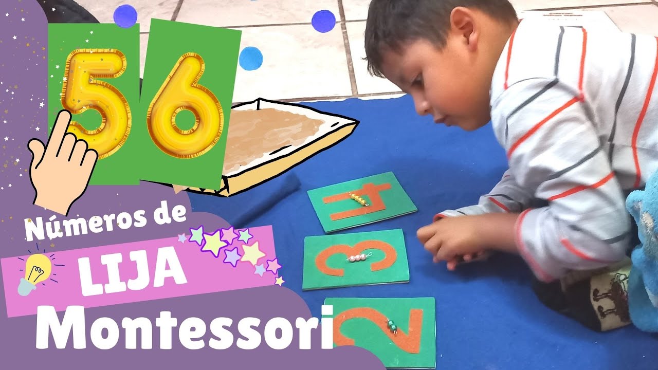 Numeros de Lija Montessori - Presentación 1 | MATES VID 4