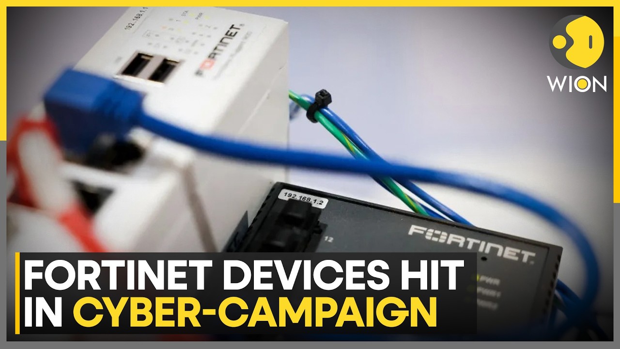 75,000 Fortinet Devices Hacked: Global Cyber Breach Sparks Alarm | WION News