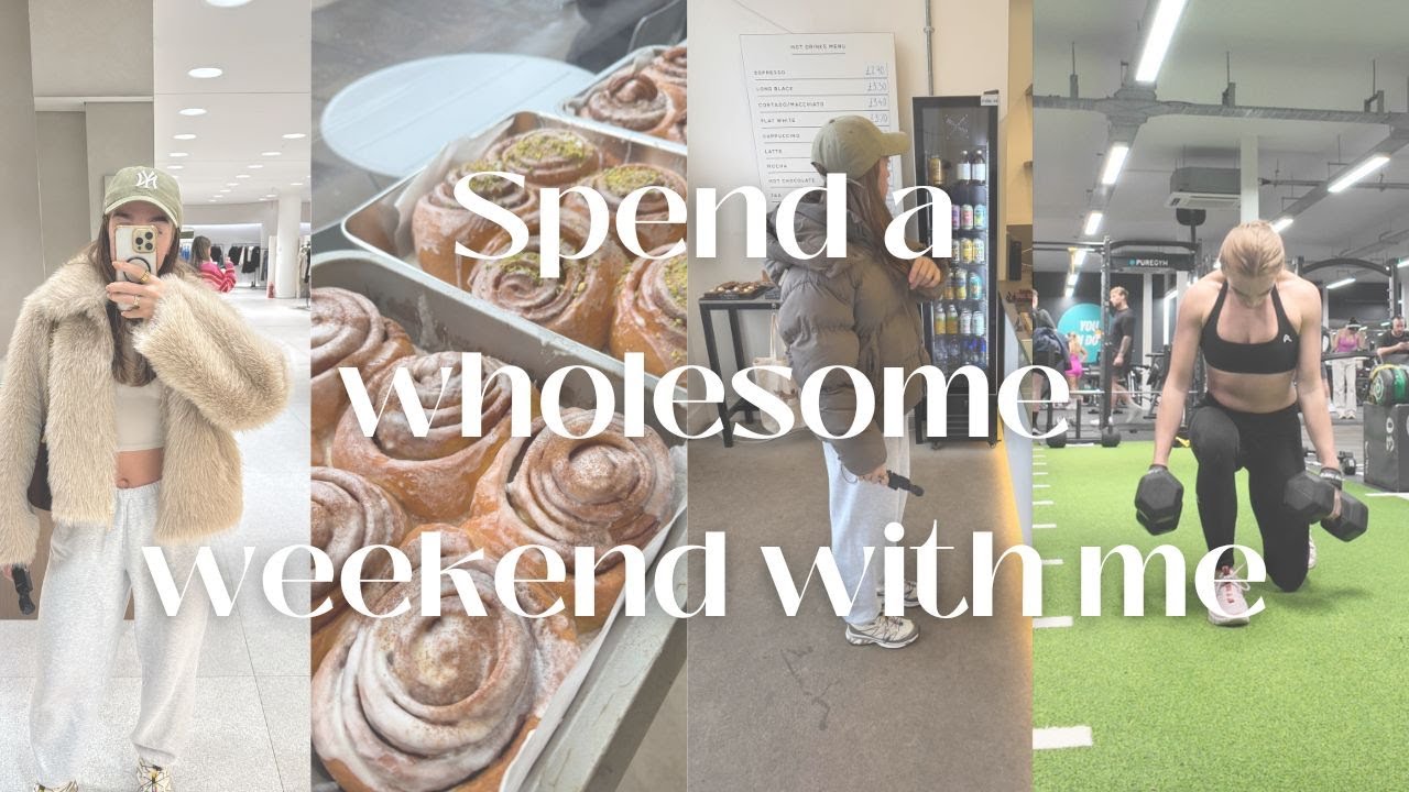 Spend a wholesome chilled weekend with me ✨ | B&M haul, meal prepping, bakery trip and chill 🫶🏽