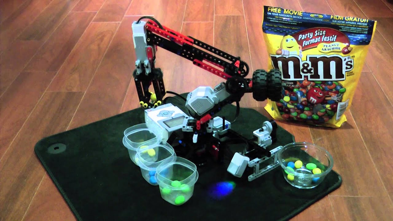 Lego Mindstorm EV3 Robot M&M Sorter