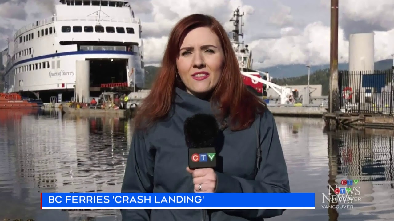 BC FERRIES 'CRASH LANDING'