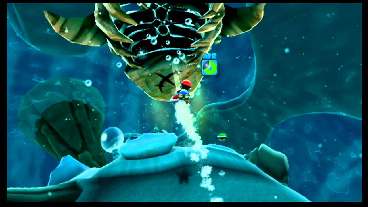 Super Mario Galaxy Boss 17 - Kingfin
