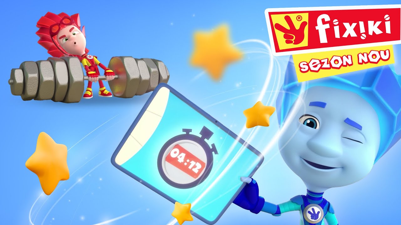 Cartea recordurilor Fixiki 🎯  Sezon NOU | Desene Animate pentru Copii