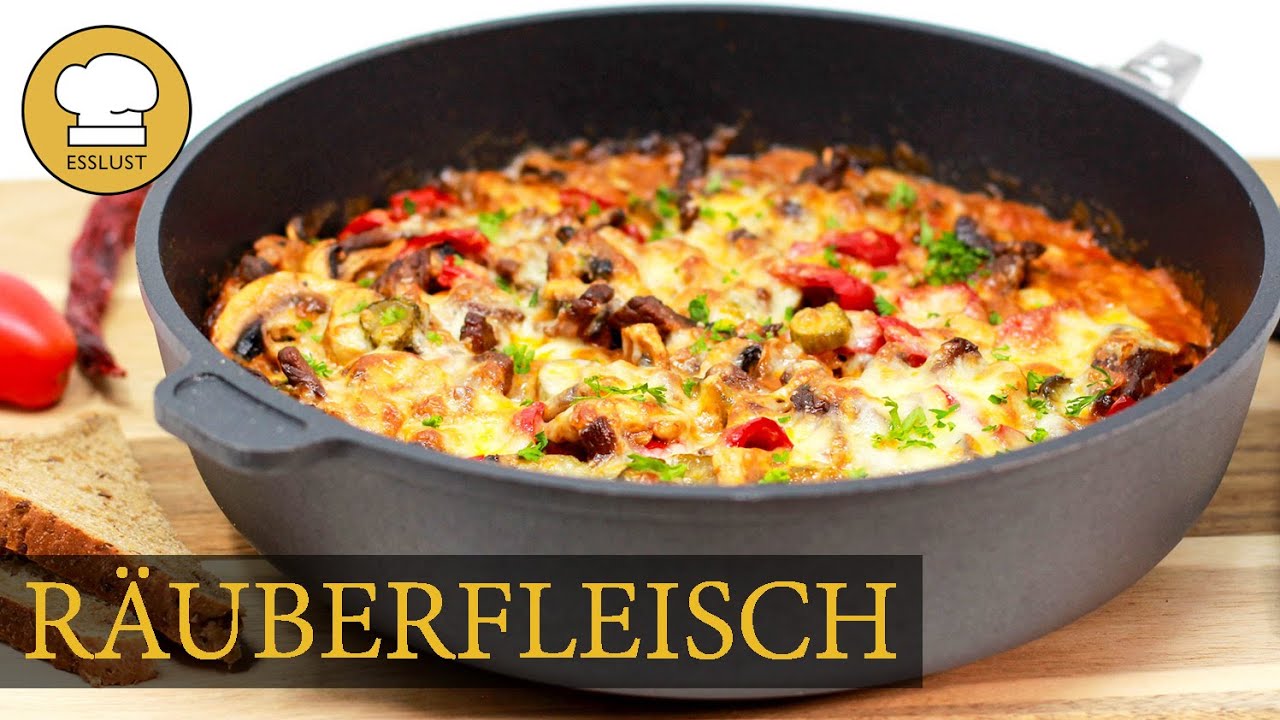 Deftiges RÄUBERFLEISCH - ein köstlicher Klassiker aus dem Ofen