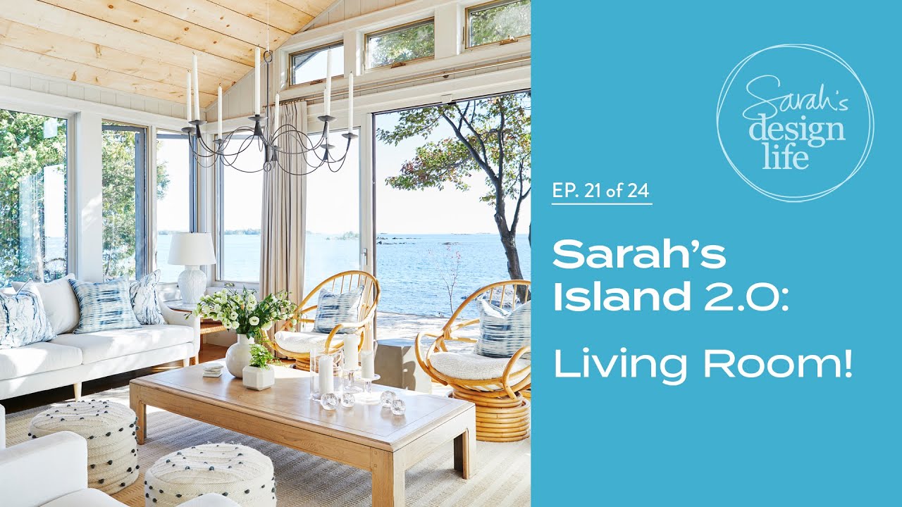 Sarah's Island 2.0: Living Room Reveal! (Ep. 21)