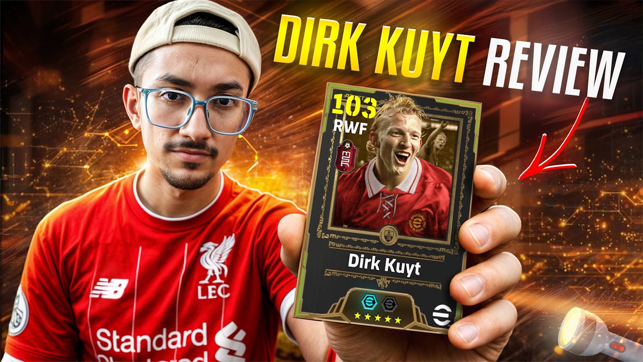 OMG FREE 103 RATED EPIC DIRK KUYT in efootball😱 Best Stats + Skills + DETAILED Review for DIRK KUYT⚡