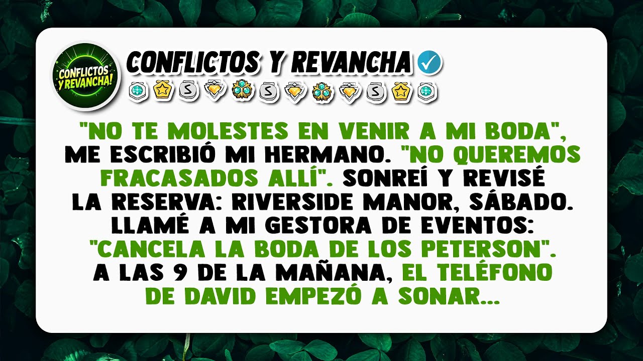 Mi hermano dijo: 