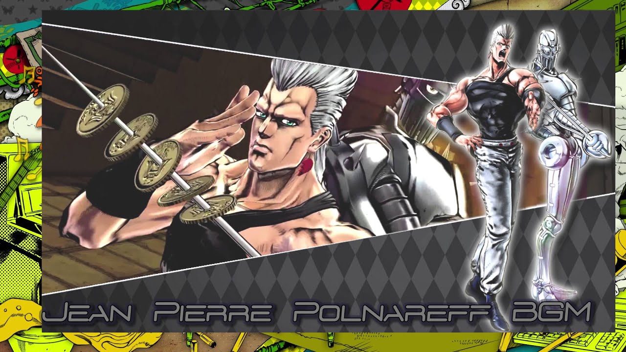 JoJo's Bizarre Adventure: Eyes of Heaven OST - Jean Pierre Polnareff Battle BGM