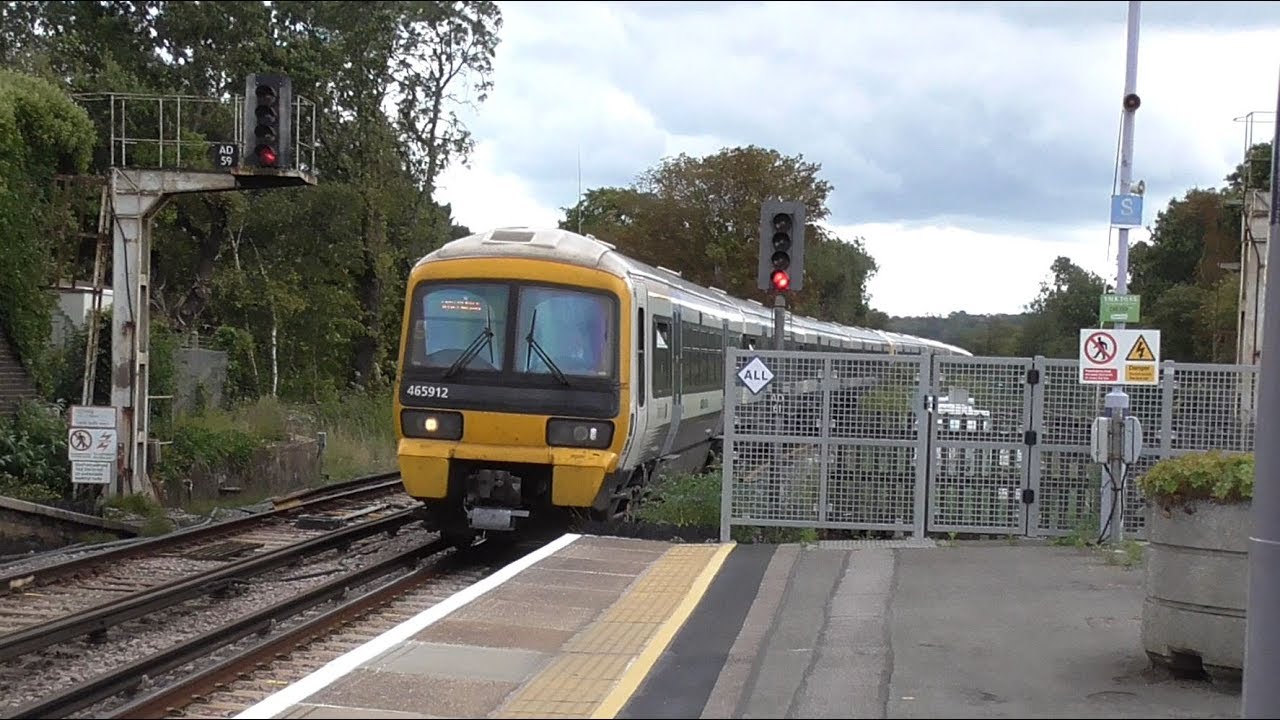 Southeastern 465912 + 465243 from Orpington to Bickley