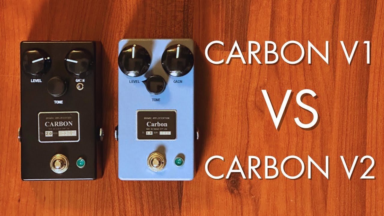 Browne Amplification Carbon Overdrive V2!