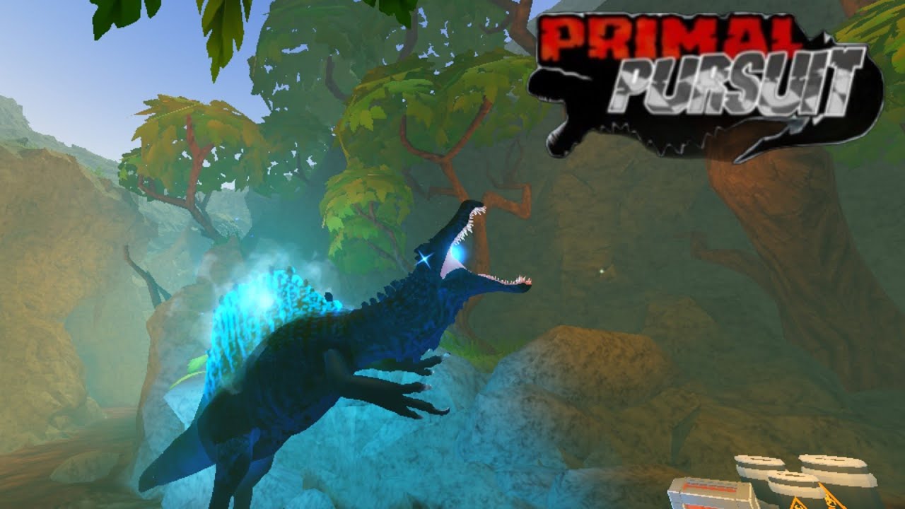 Using every spino in primal pursuit. 🦖