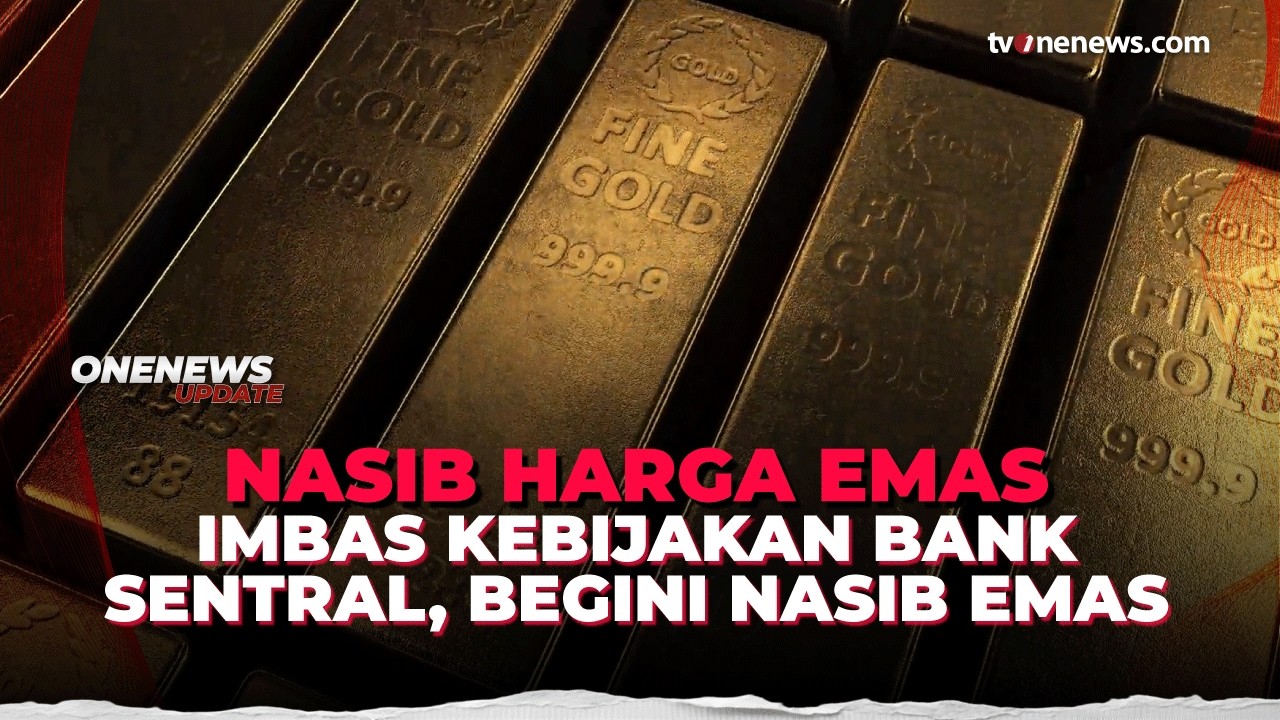 Pasar Emas Masih Tertekan, ECB Tegaskan Inflasi Eropa Jadi Prioritas | OneNews Update