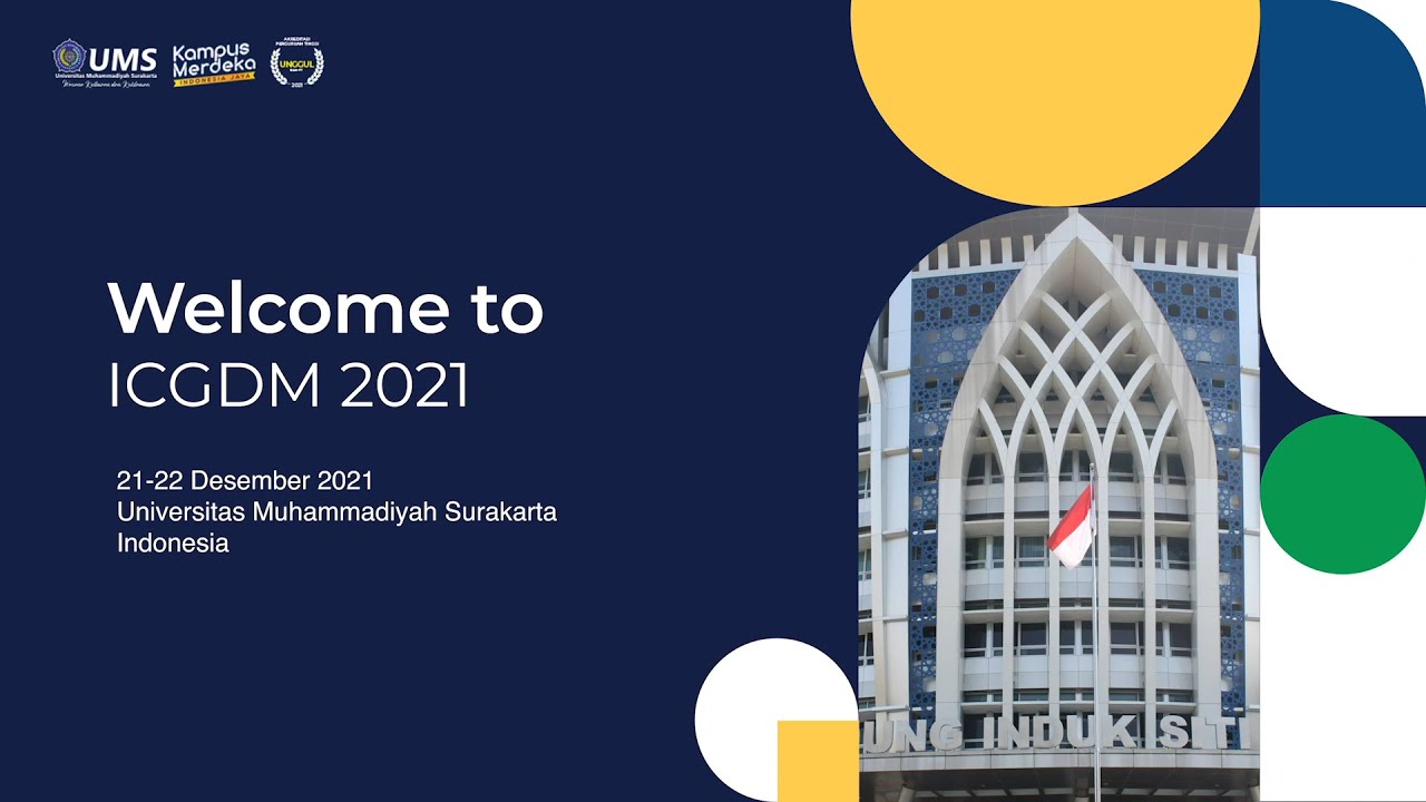 (LIVE) ICGDM 2021