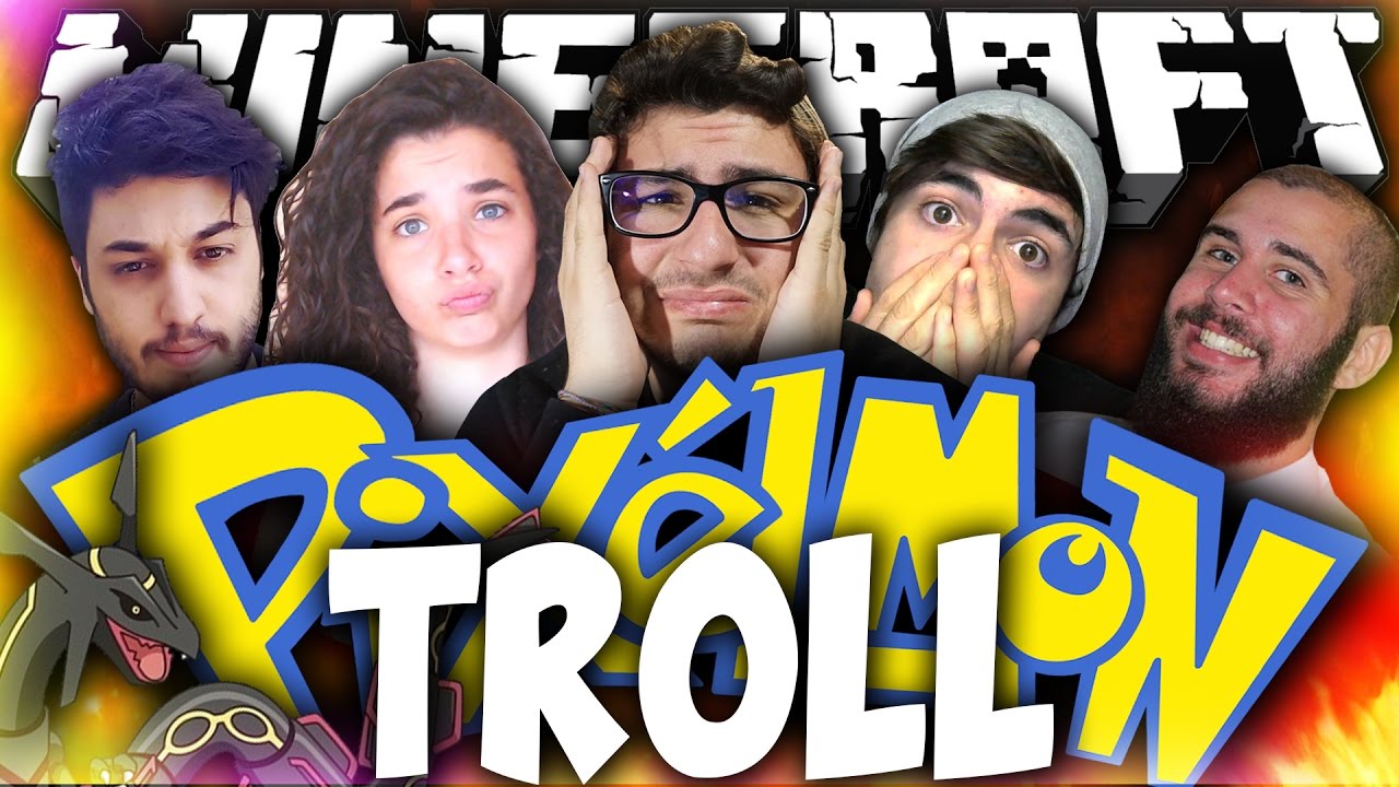 TROLL PIXELMON - REAZIONE AL RAYQUAZA SHINY! - Minecraft TROLL w/Charliemoon Erenblaze Tear TheMark