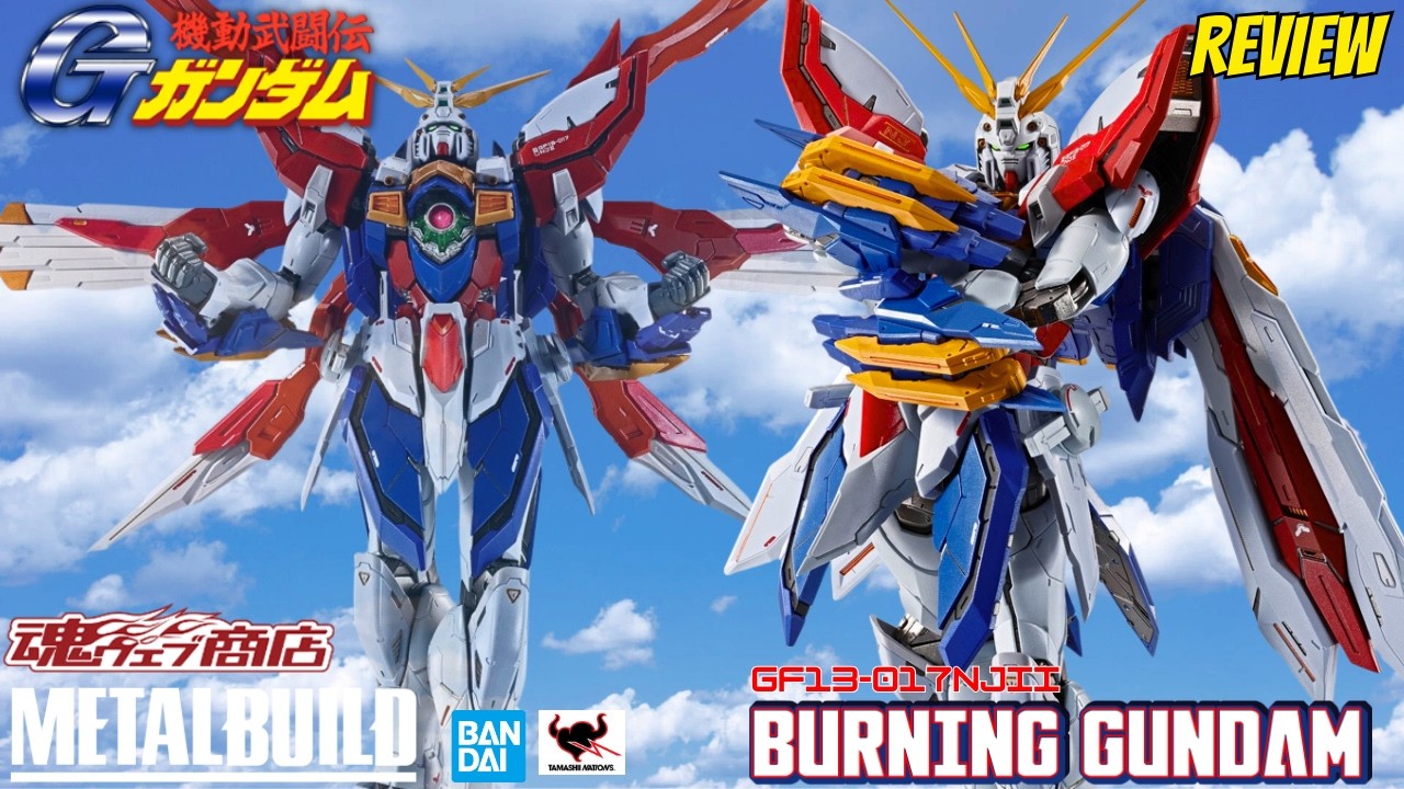 Обзор Metal Build Burning Gundam / Лучший Metal Build Gundam на сегодняшний день?