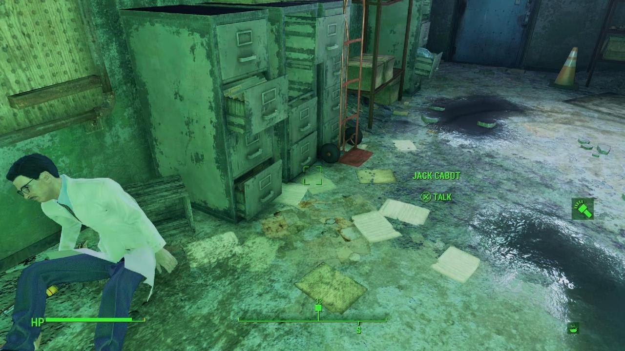 Fix Jack Cabot Sitting Bug + Blue Door Locked in Asylum, Fallout 4