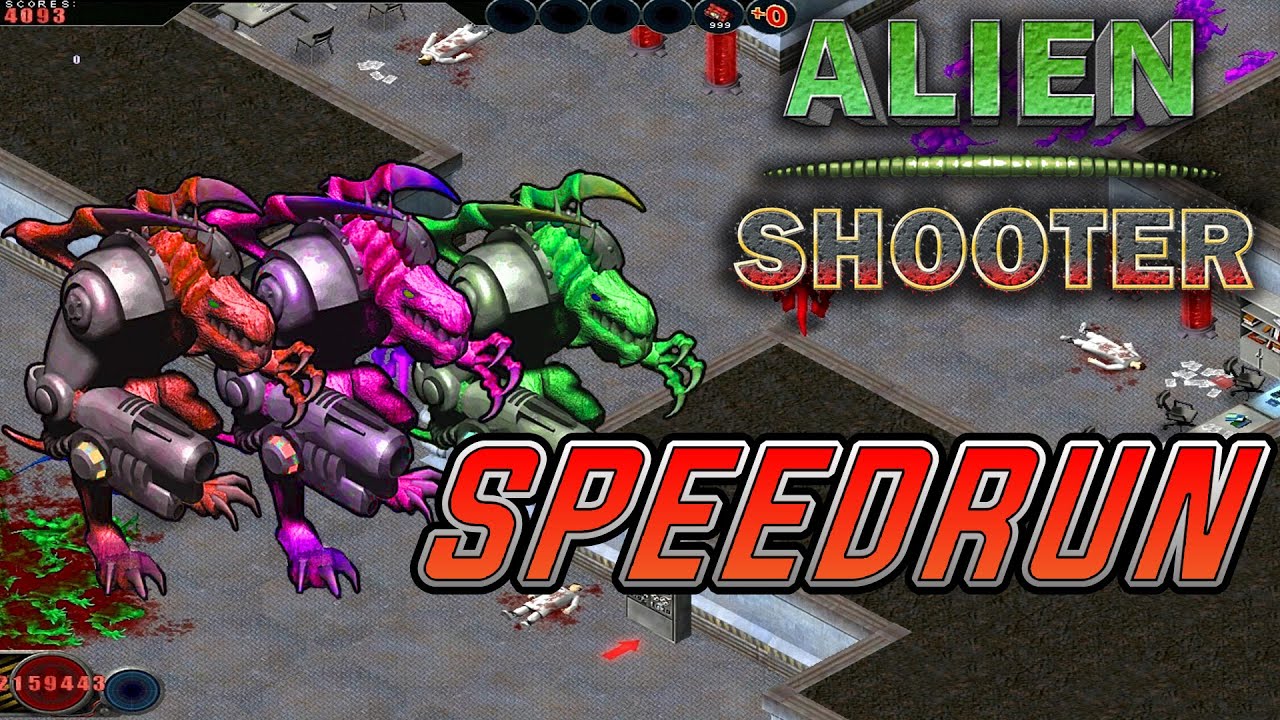 Alien Shooter - Multiplayer. Speedrun (2023)