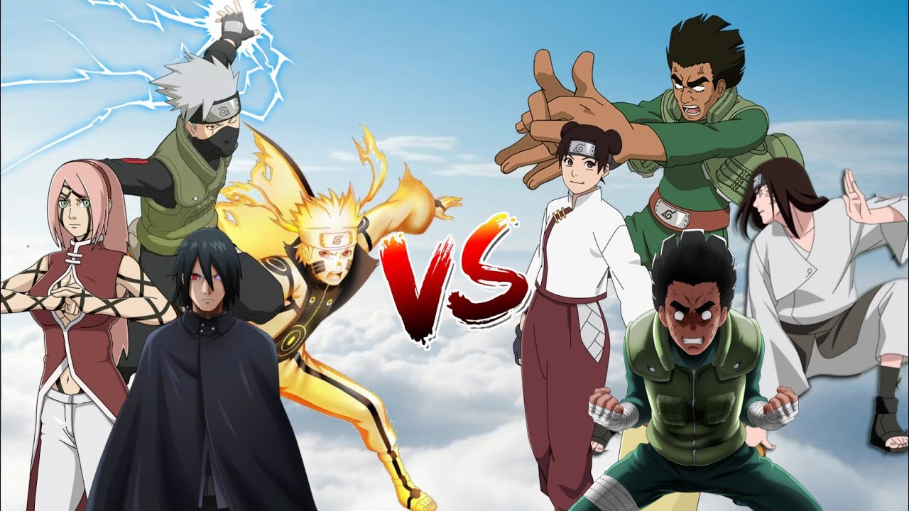 Who is strongest Team Kakashi vs Team Guy